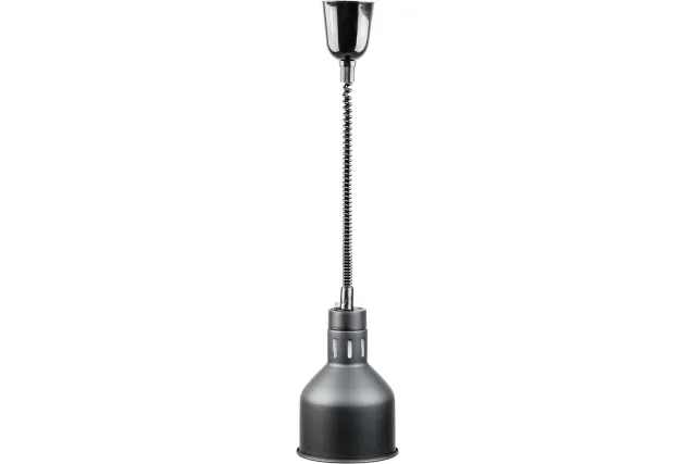 Lampa do podgrzewania potraw wisząca, czarna, P 0.25 kW, U 230 V Stalgast 692601