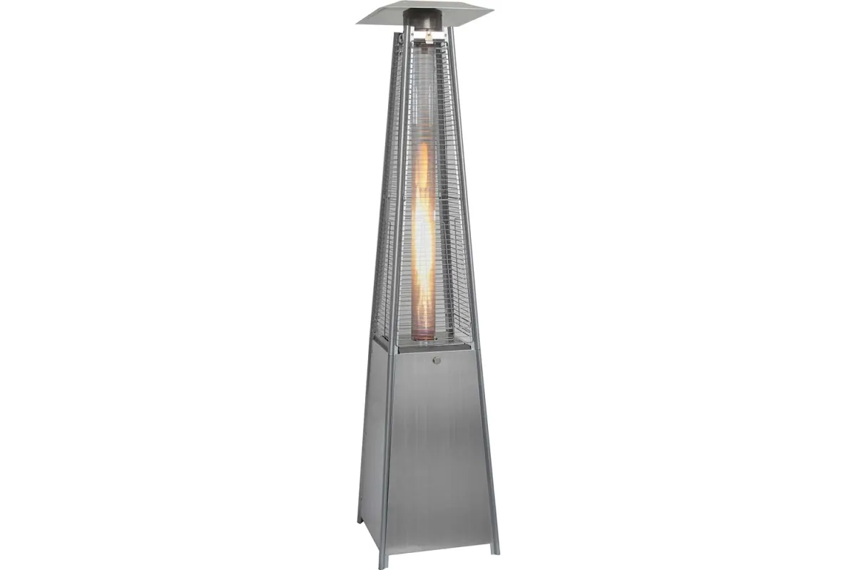 Lampa grzewcza gazowa z płomieniem, piramida, P 13 kW Stalgast 693210