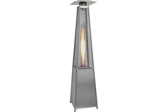 Lampa grzewcza gazowa z płomieniem, piramida, P 13 kW Stalgast 693210