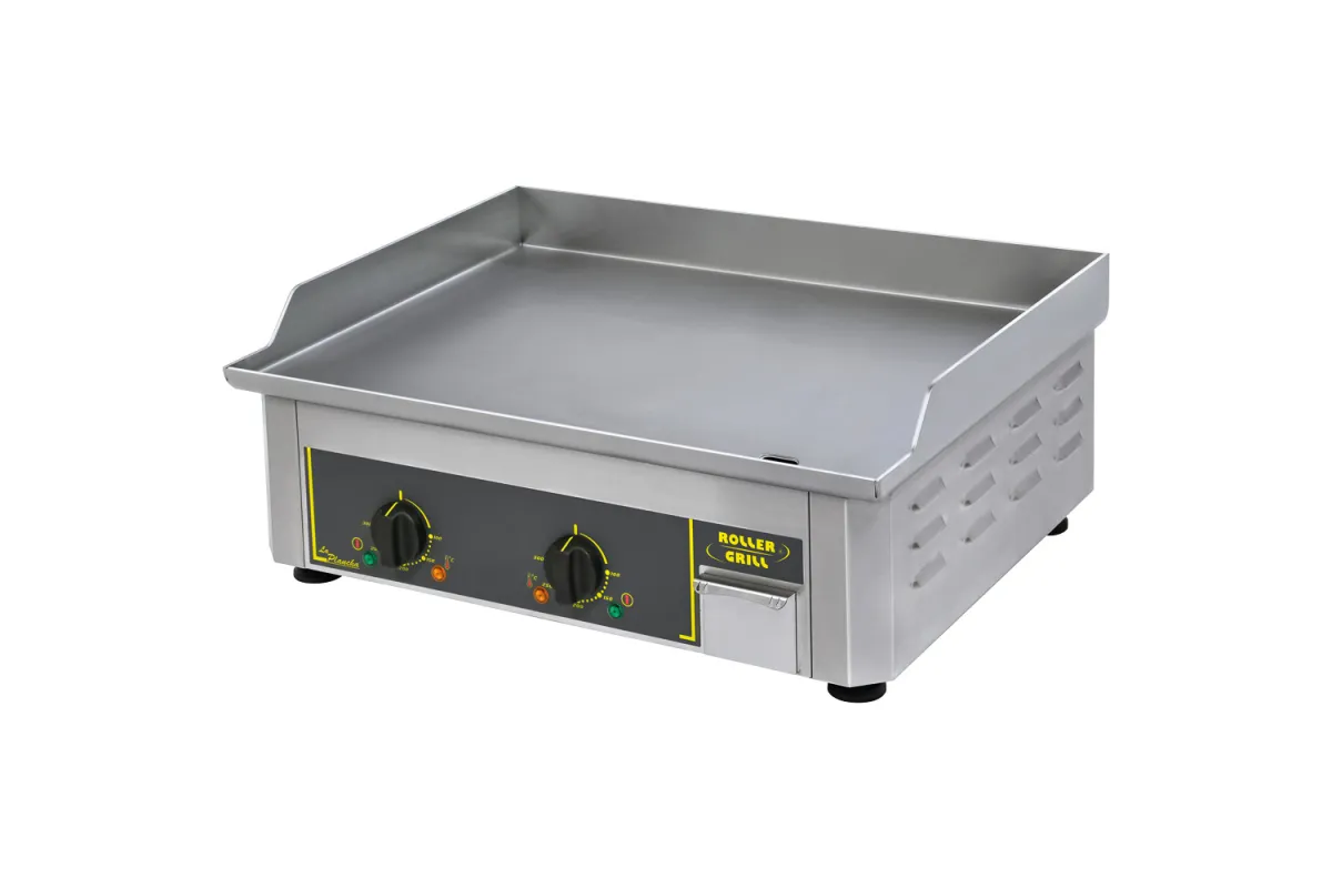 Płyta grillowa gładka ze stali nierdzewnej, elektryczna, P 3.5 kW roller Grill 777172