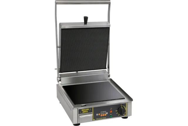 Grill ceramiczny, pojedynczy, ryflowany/gładki, P 3 kW Stalgast 777215
