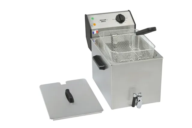 Frytownica nastawna, 1-komorowa z kranem, V 8 l, P 3.4 kW Roller Grill 777325