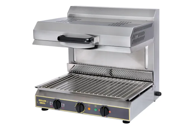 Salamander z ruchomą głowicą, kwarcowe grzałki, wykrywanie talerzy, P 3 kW, U 230 V roller Grill 777361