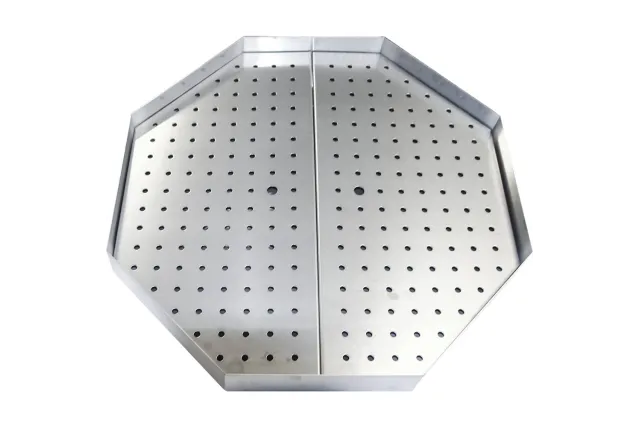 Wanna ociekowa na tłuszcz do gyrosa, kebaba, 650x650x50 mm Potis 777581