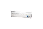 Witryna chłodnicza, nasdtawna z szybą L 1600 mm, 7 X GN 1/3 Stalgast 834730