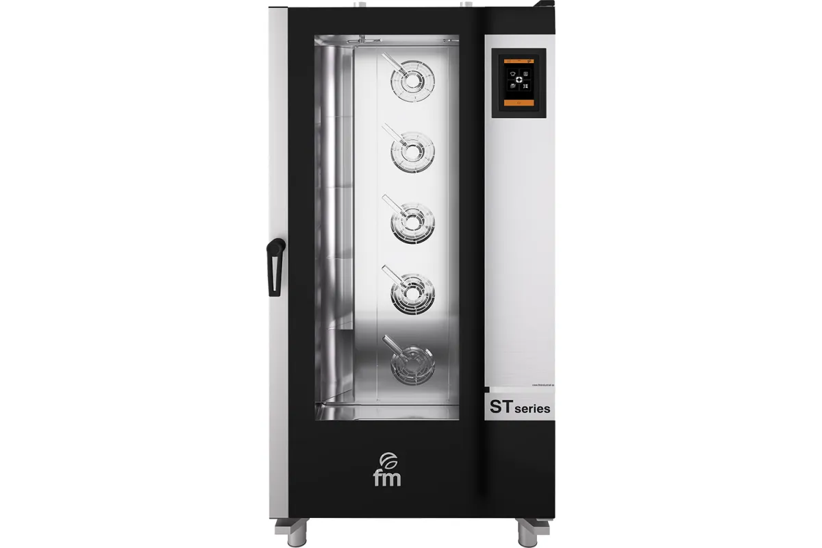 Piec konwekcyjno-parowy, Gastro-Big, dotykowy, 20xGN2/1, P 46.25 kW FM Industrial 9100572