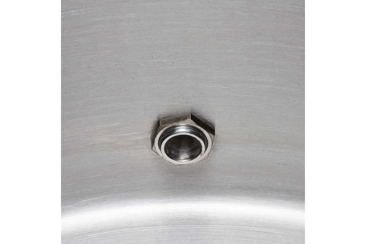 Garnek wysoki z kranem, stalowy, Ø 400 mm, V 50.3 l Stalgast 011410
