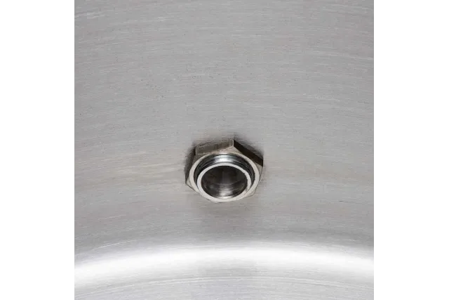 Garnek wysoki z kranem, stalowy, Ø 400 mm, V 50.3 l Stalgast 011410