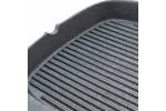 Patelnia żeliwna, ryflowana, 240x240 mm Stalgast 049003