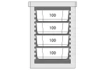 Termos transportowy, 6 x GN 1/1 65 mm Stalgast 053870