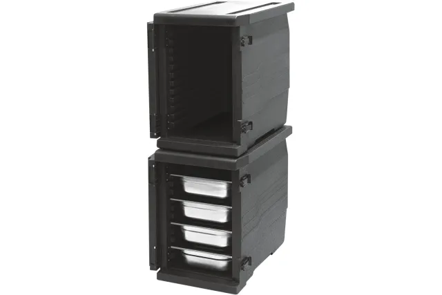 Pojemnik termoizolacyjny, czarny, 12 x GN 1/1 20 mm Stalgast 055106
