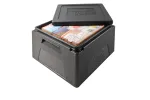 Pojemnik termoizolacyjny do pizzy, czarny, V 27 l Stalgast 057231