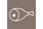 Nóż kuchenny, HACCP, brązowy, L 220 mm Stalgast 281216