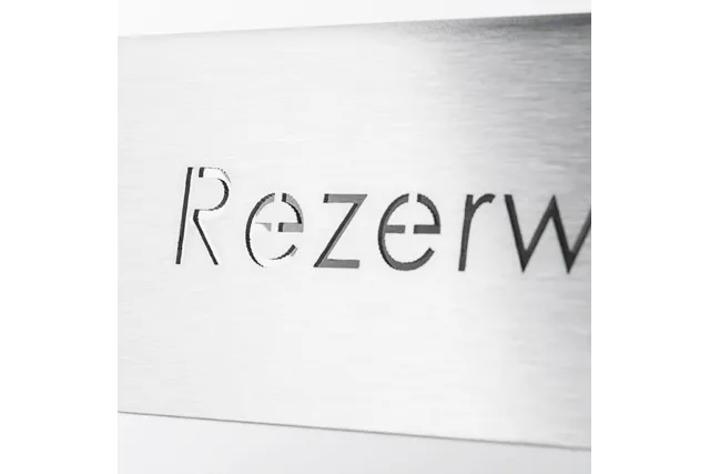 Tabliczka "rezerwacja" Stalgast 486025