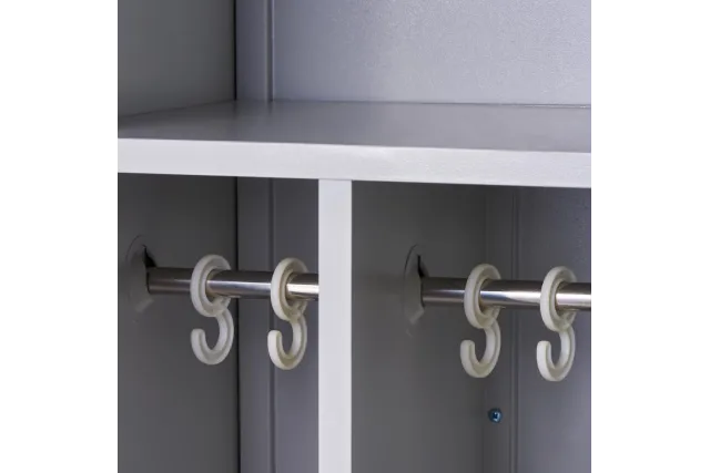 Szafka BHP, 2-drzwiowa, 800x450x1700 mm Stalgast 662006