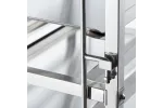 Wózek transportowy ze stali nierdzewnej, 16x 400x600 mm Stalgast 662461