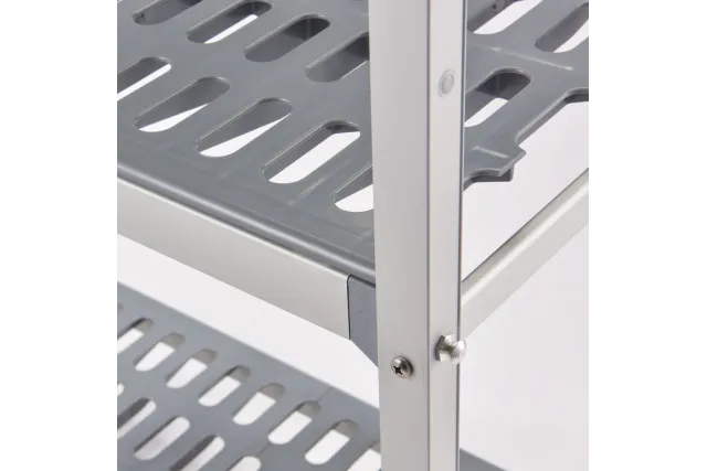 Regał magazynowy aluminiowy, 1510x560x1680 mm Tribeca 686152