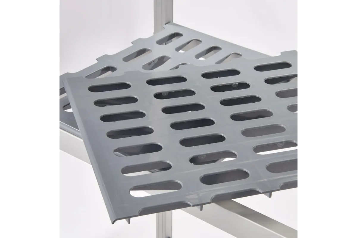 Regał magazynowy aluminiowy, 1510x560x1680 mm Tribeca 686152