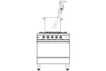 Mikser ręczny, CMP 250 V.V., P 0.31 kW, U 230 V Robot Coupe 711251