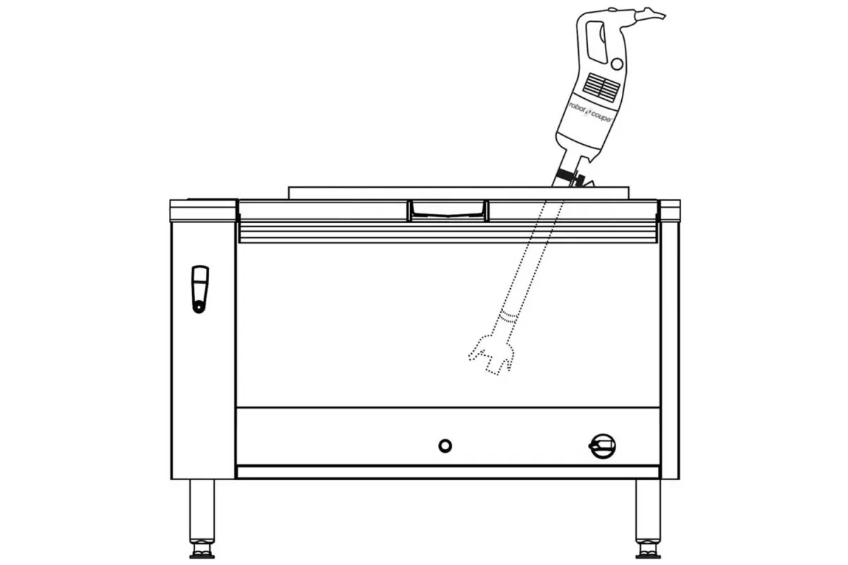 Mikser ręczny, MP 350 Ultra Combi Led, P 0.44 kW, U 230 V Robot Coupe 711352