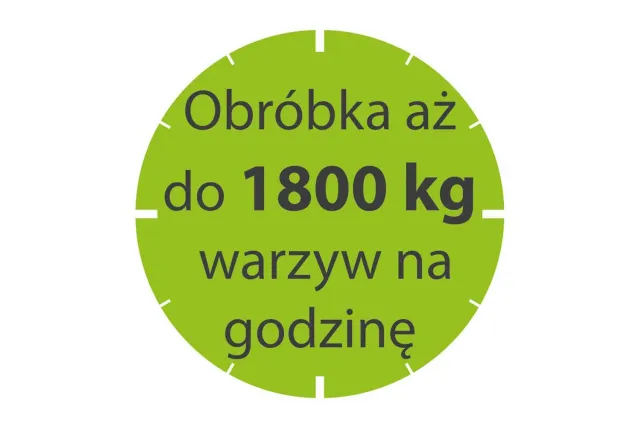 Szatkownica CL60 z dwoma podajnikami tarcz 1,5 kW robot Coupe 713600