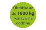 Szatkownica CL60 z dwoma podajnikami tarcz 1,5 kW robot Coupe 713600