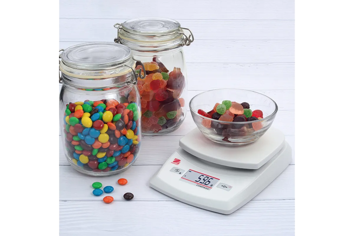 Waga pomocnicza, zakres 5.2 kg, dokładność 1 g Ohaus 730013