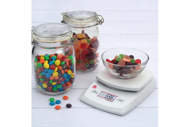 Waga pomocnicza, zakres 5.2 kg, dokładność 1 g Ohaus 730013