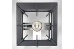 Taboret gazowy podwójny, 1140x605, 2x9.0 kW, G20/20 mbar Stalgast 773011