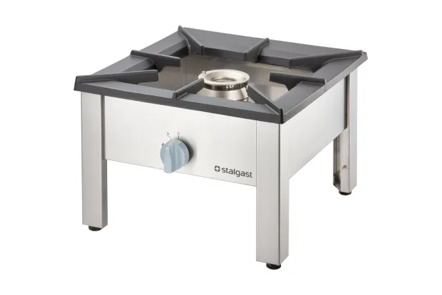 Taboret gazowy pojedynczy, 567x639, 14.0 kW, G20/20 mbar Stalgast 773035