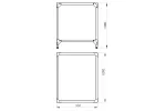 Podstawa pieca 781312 Stalgast 782021