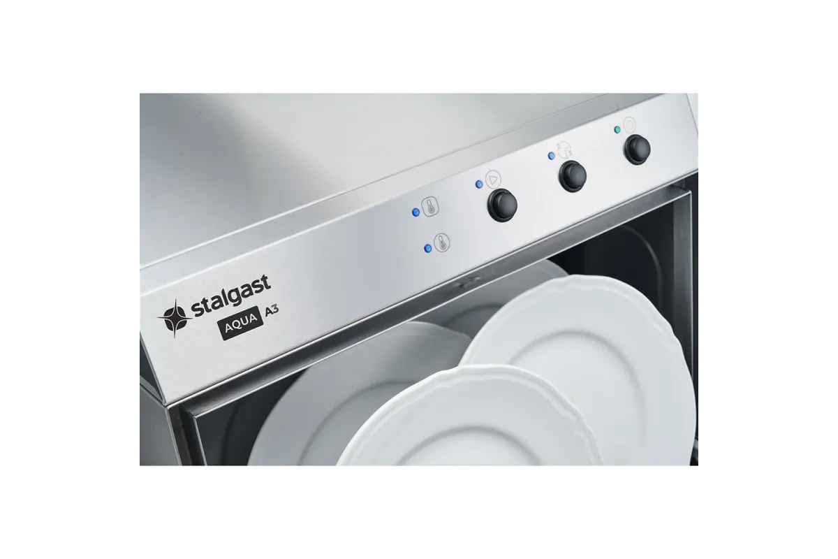 Zmywarko wyparzarka z podstawą, uniwersalna, 4.9/3.4 kW, 400/230 V Stalgast 801501