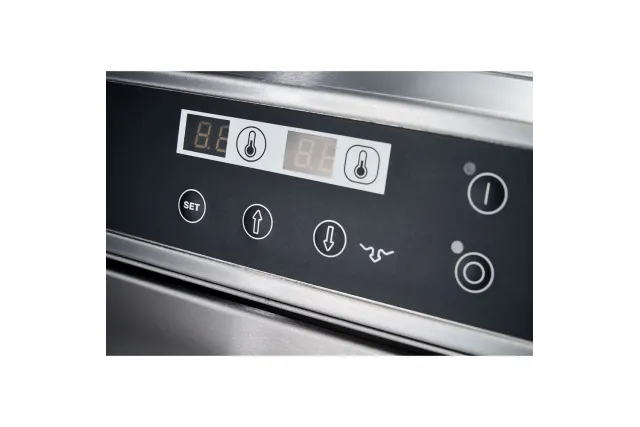 Zmywarko wyparzarka, uniwersalna, Power Digital, dozownik płynu myjącego, pompa zrzutowa, P 6.65 kW, U 400 V Stalgast 801556