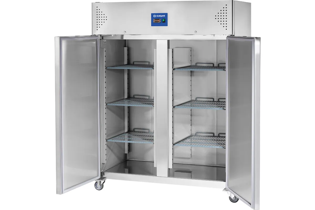 Szafa chłodnicza 2 drzwiowa ze stali nierdzewnej, GN 2/1, V 1300 l Stalgast 830130