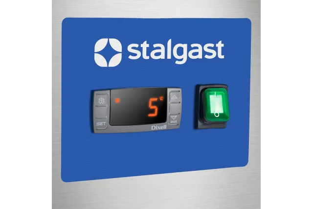 Szafa chłodnicza ze stali nierdzewnej, GN 2/1, V 600 l Stalgast 830590