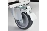 Szafa chłodnicza ze stali nierdzewnej na kółkach, GN 2/1, V 650 l Stalgast 830620