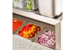 Stół chłodniczy 2 drzwiowy do pizzy, V 240 l Stalgast 833029