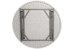 Stół cateringowy składany okrągły fi 1150 h 740 mm Stalgast 950131