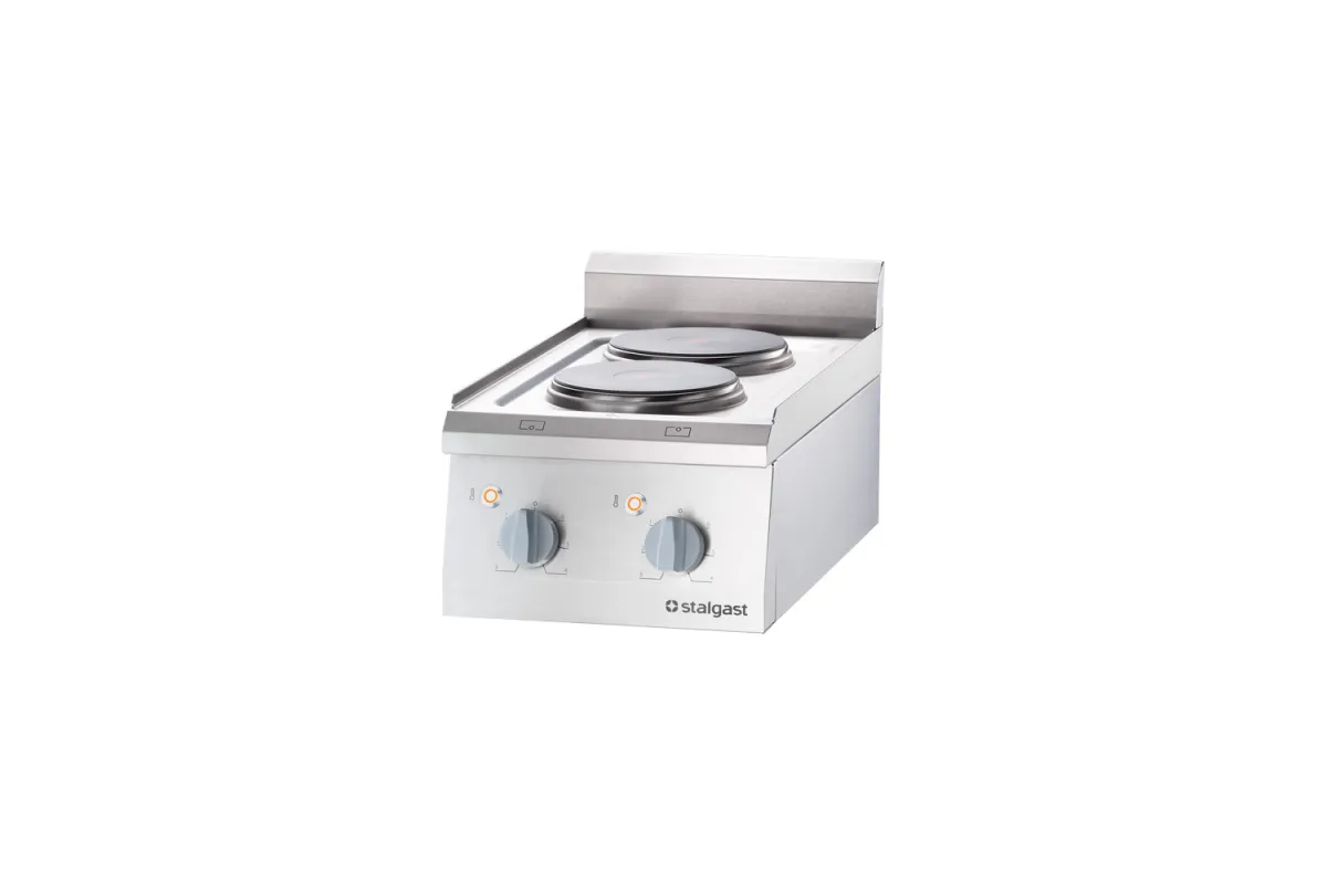 Kuchnia elektryczna, 2-polowa, nastawna, 5.2 kW Stalgast 9705000