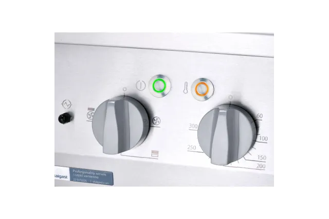 Kuchnia gazowa ECO z piekarnikiem elektrycznym, 800x700, 17.0+6.5 kW, G30/37 mbar Stalgast 9713630