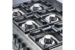 Kuchnia gazowa ECO z piekarnikiem elektrycznym, 1200x700, 25.5+6.5 kW, G20/20 mbar Stalgast 9714310