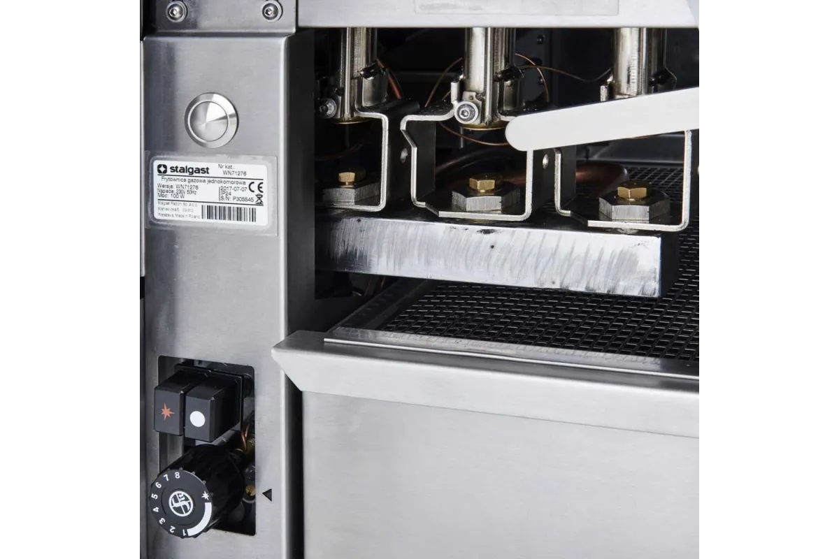 Frytownica jednokomorowa gazowa, 400x700, 15.0 kW, G20/20 mbar Stalgast 9725110