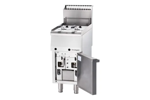 Frytownica dwukomorowa gazowa, 400x700, 12.0 kW, G20/20 mbar Stalgast 9725210