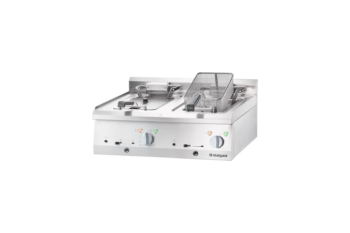 Frytownica elektryczna, nastawna, V 2x10 l, 18 kW Stalgast 9726000