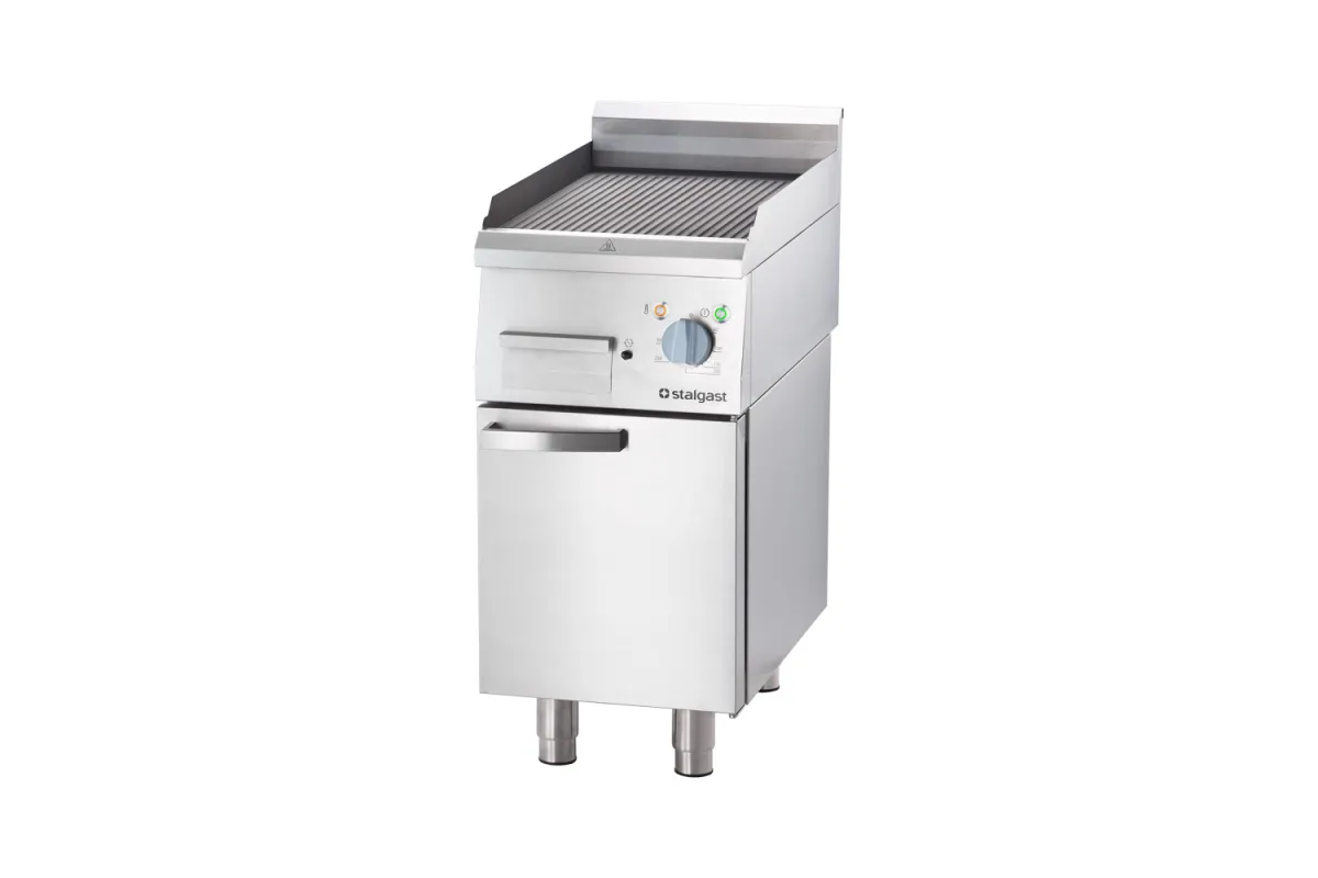 Płyta grillowa elektryczna, ryflowana, 4 kW Stalgast 9730200
