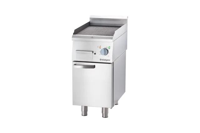 Płyta grillowa elektryczna, ryflowana, 4 kW Stalgast 9730200