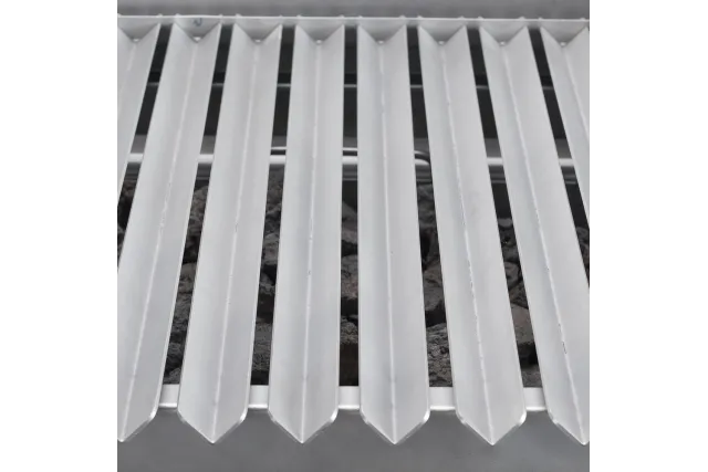 Lava grill gazowy, ruszt V, 400x700, 8.0 kW, G20/20 mbar Stalgast 9732010