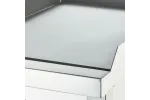 Płyta grillowa nastawna, chromowana, gładka, gazowa, 400x700, 6.5 kW, G30/37 mbar Stalgast 9736130