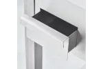 Płyta grillowa elektryczna, chromowana, ryflowana, P 4 kW, U 400 V Stalgast 9736200