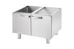 Płyta grillowa elektryczna, chromowana, ryflowana, P 8.1 kW, U 400 V Stalgast 9737200